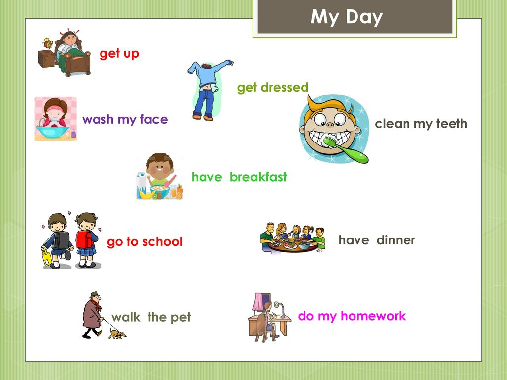 My working day school. Проект my Day. My Day английский язык. Задание по английскому my Day. My Day тема по английскому.
